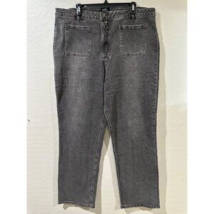 ModX Women's High Waist Wide Leg Jeans Plus Size 22W NWOT